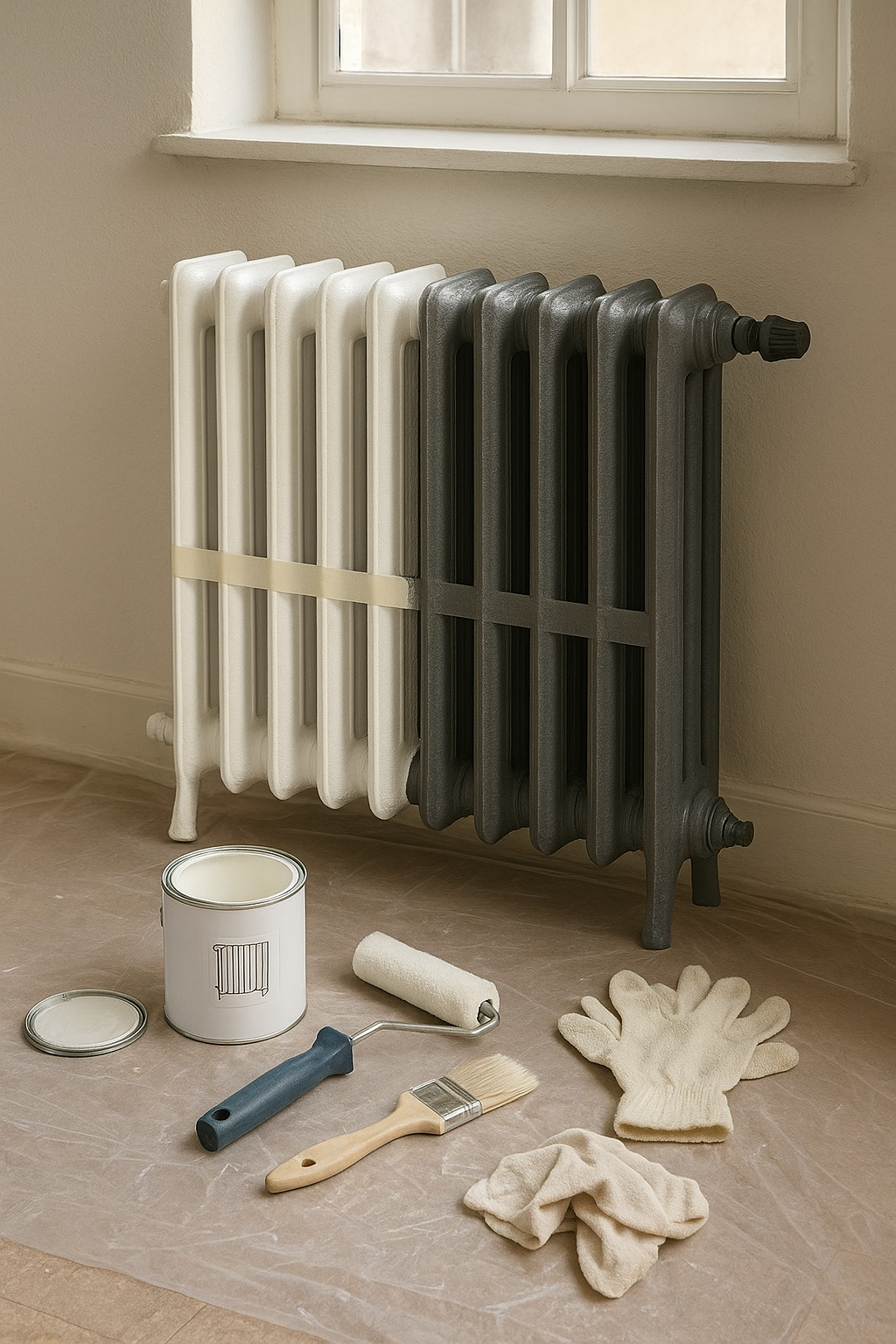 Image de couverture pour l’article "Peintures radiateurs : comparatif des meilleures marques et tarifs"