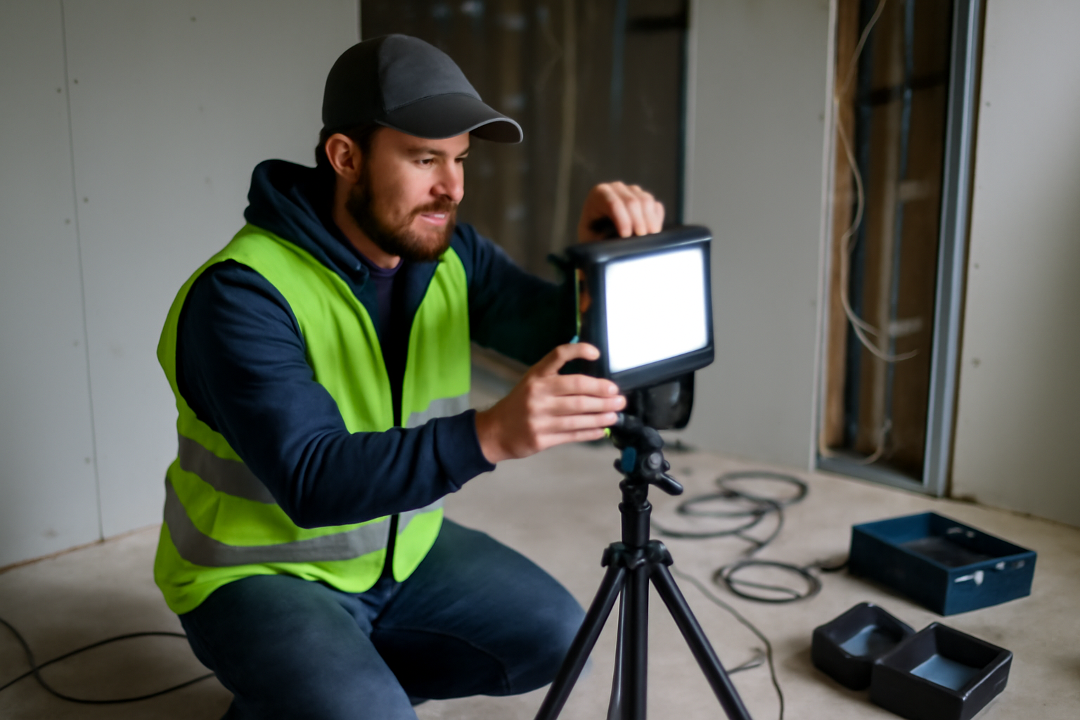 Eclairage de chantier LED : location ou achat pro