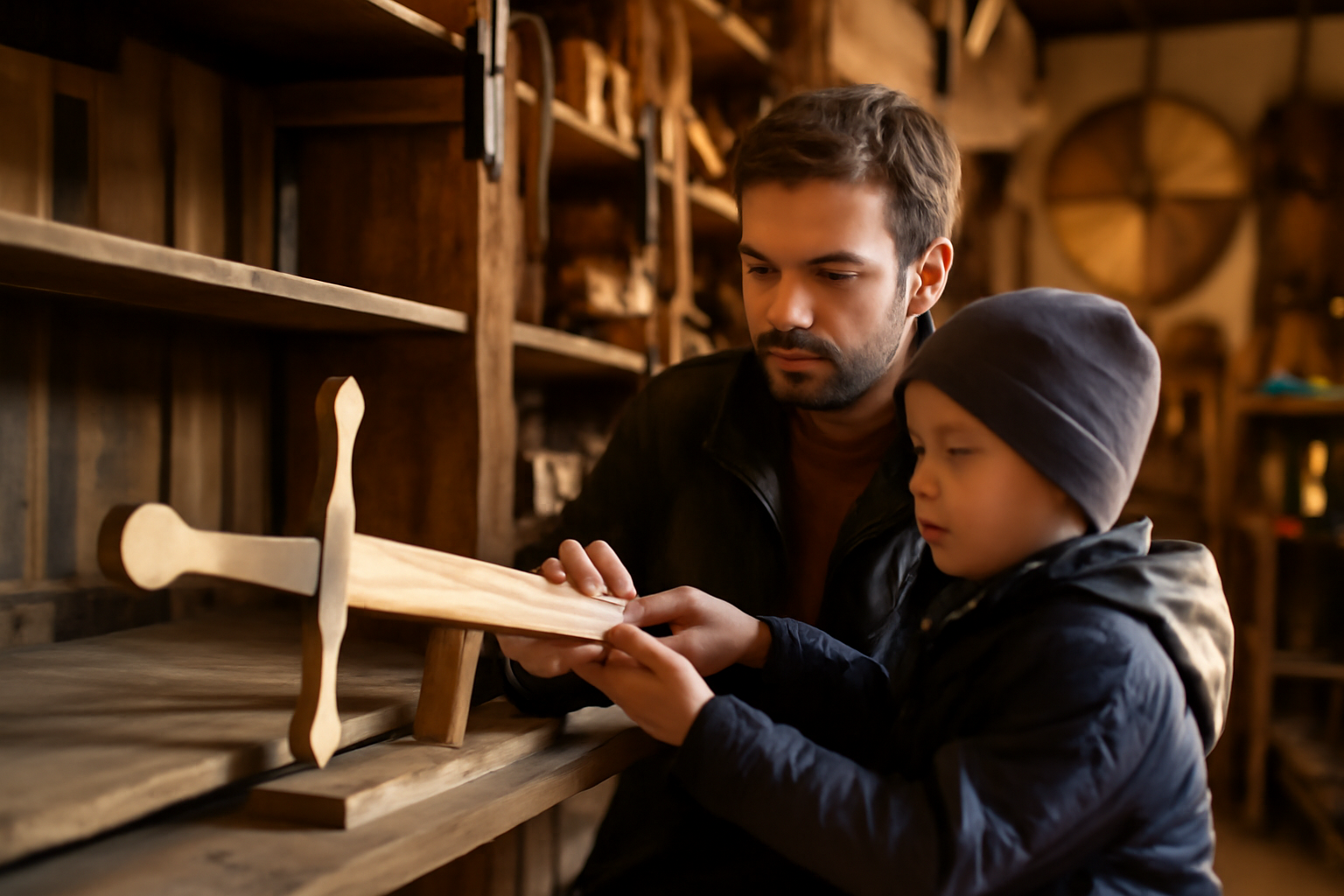 Épée en bois : boutique d’entraînement médiéval