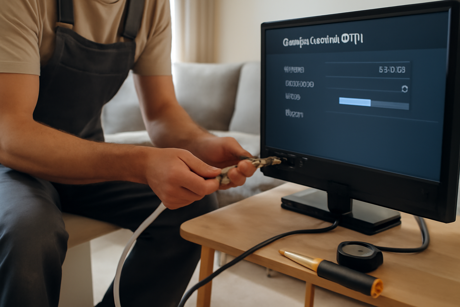 Schéma branchement antenne TV : guide TNT